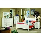 889 Series Bedroom Set in White Size: Full