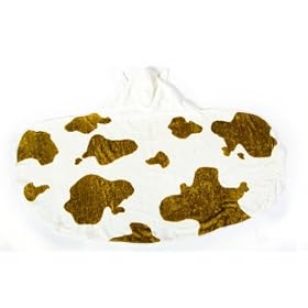 Cuddledry Cuddlemoo Organic Toddler Towel