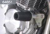 デイトナ:DAYTONA エンジンプロテクター 左右1セットカラー：ブラック YAMAHA XJR400 : XJR400R -07