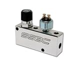 SSBC A0730P Polished Finish Adjustable Proportioning Valve and Distribution Block
