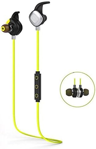 Bluetooth Headphone,RQHdesign Sweatproof Waterproof V 4.1Wireless Sport Earphone In Ear Headset Noise Cancelling HiFi Handsfree Earbud With Mic For Iphone Android Gym Exercise