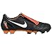 Nike - Chaussure Foot - W. Rooney & W. Sneijder - Nike Total 90 Laser Ii K -Fg - Couleur : Noir / Orange - Taille : 38,5  : image