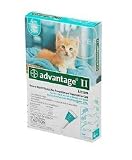 Bayer Advantage II Turquoise 4-Month Flea Control for Kittens under, 5-Pound