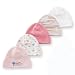 Gerber Cap, 5 Pack, Girl, 0-6 Months