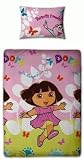 Dora the Explorer Single Size Duvet Cover & Pillowcase Bed Set