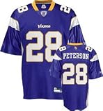 Adrian Peterson Minnesota Vikings Kids Reebok Jersey