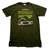 ACTIVISION PITFALL Ｔシャツ Mサイズ (オリーブグリーン） ［並行輸入品］