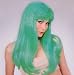 Long Green Glamour Wig
