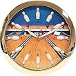 Bowling Quartz Clock - Billiards > Novelty Clocks