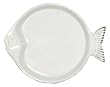White Fish Ceramic Pottery Mahi Small Ramekin Set of Six 5" x 3 3/4" x 3/4"