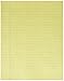 School Smart Composition Paper, 8-1/2 x 11 Inches, Yellow, 500 Sheets