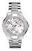 Guess Unisex Watch I14503L1 with Silver Sunray Dial, Silver Colour Steel Bracelet and Steel Case
