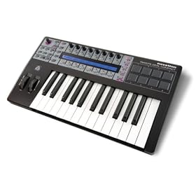 Novation Remote 25 SL Compact USB MIDI Controller Keyboard with AutoMap Universal Technology, 25 Keys
