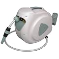 Sirocco 05121012 Gartenschlauch-Aufroller 1/2 Zoll, 20 m beige