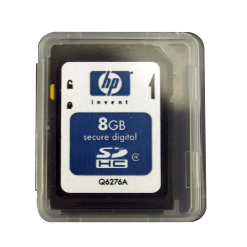 HP 8 GB Class 4 SDHC Flash Memory Card Q6276A-EF
