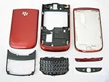 Blackberry Torch 9800 ~ Original Red Housing Cover Door Case Frame Fascia P ....