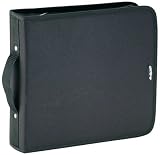 Etui De Rangement Pour 120 Cd/dvd En Nylon Noir
