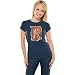 Detroit Tigers Women's Navy Tri-Blend Tunic Length T-Shirt