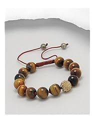 Polyester Semi GemStone Beads Bracelet