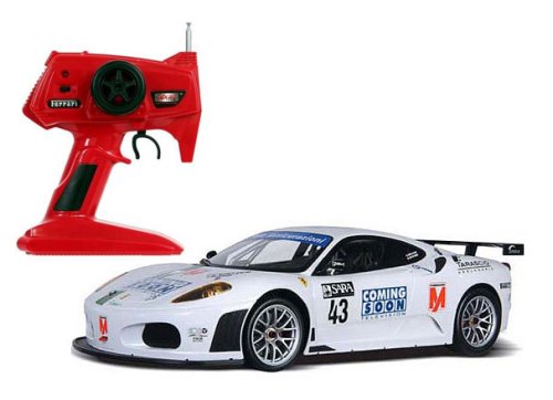 Ferrari F430GT White 1:7 Scale Model Radio Controlled Car 100% Official Ferrari Product