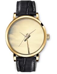 SPRAWL Aanalog Fashion Series Gold Ladies Watches of Genuine Black Leather Strap,Unique Wrist Watch for Women Girls Designed with Snake with red dots