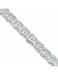 Sterling Silver Charm Bracelet 8 Inches
