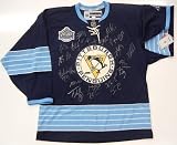 Pittsburgh Penguins Winter Classic Team Signed Jersey Crosby Talbot Letang Jsa