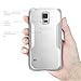 Galaxy S5 Case, SUPCASE Unicorn Beetle Series Premium Hybrid Bumper Case for Samsung Galaxy S5, Frost Clear/Gray