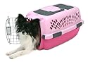 Petmate Pet Taxi Fashion Kennel, Small, Light Pink/Dark Pink
