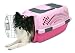 Petmate Pet Taxi Fashion Kennel, Small, Light Pink/Dark Pink