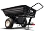 Agri-Fab 45-0345 500-Pound Poly Convertible Push/Tow Dump Cart