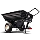 Agri-Fab 45-0345 350-Pound Poly Convertible Push/Tow Dump Cart