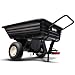 Agri-Fab 45-0345 500-Pound Poly Convertible Push/Tow Dump Cart