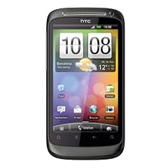 HTC Desire S Smartphone (9,4 cm (3,7 Zoll) Display, Touchscreen, 5 Megapixel Kamera, Android OS) kodak grey