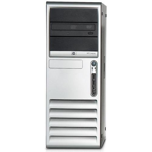 Fast HP DC7600 Desktop Computer Tower Pentium 4 HT 3.4Ghz 2gb 500gb DVDRW Keyboard/Mouse/Recovery CD included