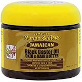 Jamaican Mango & Lime Black Castor Oil Hair Food 6 Oz.