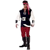 California Costumes Men's Adult Cutthroat Pirate Costume