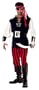 California Costume Men's Adult-Cutthroat Pirate, Black/Red/White, M (40-42)