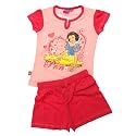 Girls Disney Princess Snow White Short Sleeve Top & Shorts Nightwear/Pyjama Set