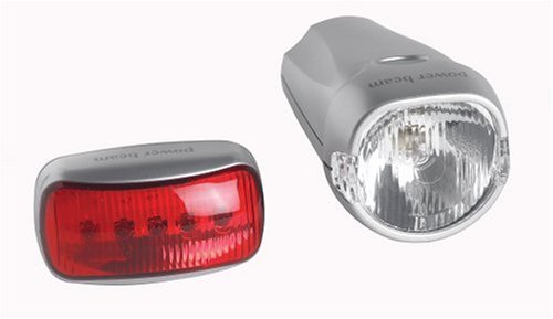 Raleigh Halogen Front and 3 Led Rear Light Set