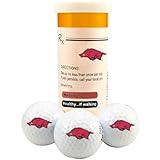 Arkansas Razorbacks Rx 3-Pack Golf Balls