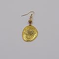 Real Spark The Trees Of Life Pattern Chunky Dangle Earring