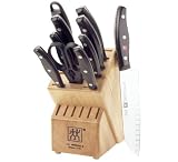 Zwilling J.A. Henckels Twin Signature Stainless-Steel 11-Piece Knife Set with Block