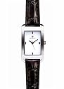 Colony - ZEP 116 - Série Zéphyr - Montre Femme - Quartz Analogique - Cadran Blanc - Bracelet Cuir Noir