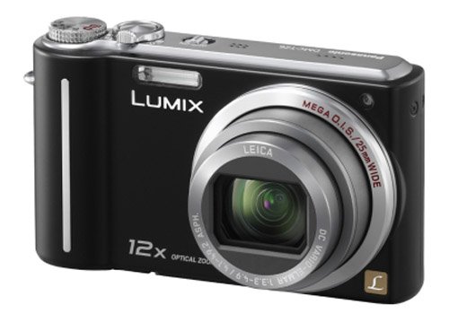 Panasonic Lumix TZ6 Digital Camera - Black (10.1MP, 12x Optical Zoom) 2.7 inch LCD