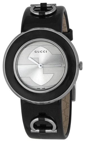 GUCCI Womens YA129404 U Play Silver Dial Watch