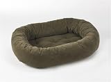 Bowser Donut Bed- Mushroom Sueded Microvelvet-Extra Large