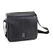 Delsey Leather CORIUM Case 3 for use with DSLR Cameras (Black)