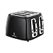 Russell Hobbs Heritage 4 Slice Toaster, Black