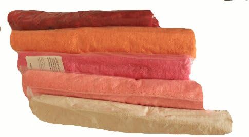 Tache 36 X 60 Super Absorbent Skid Resistant Colorful Solid Watermelon Pink Microfiber Floor, Area Bathroom Rugs Mats